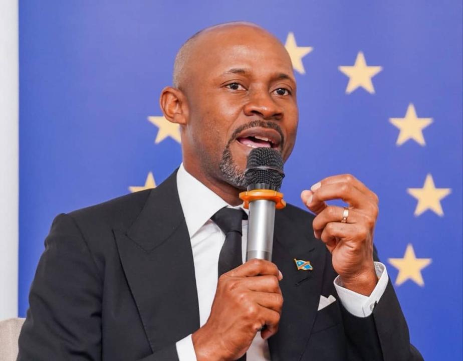 Patrick Muyaya, ministre de Communication et Médias, et porte-parole du Gouvernement congolais