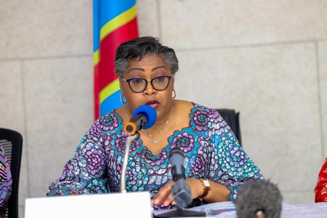 La première ministre de la RDC, Judith Suminwa Tuluka