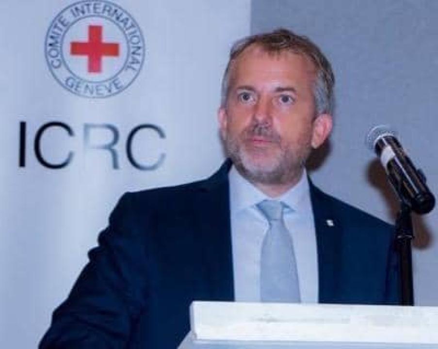 François Moreillon, responsable du CICR en RDC