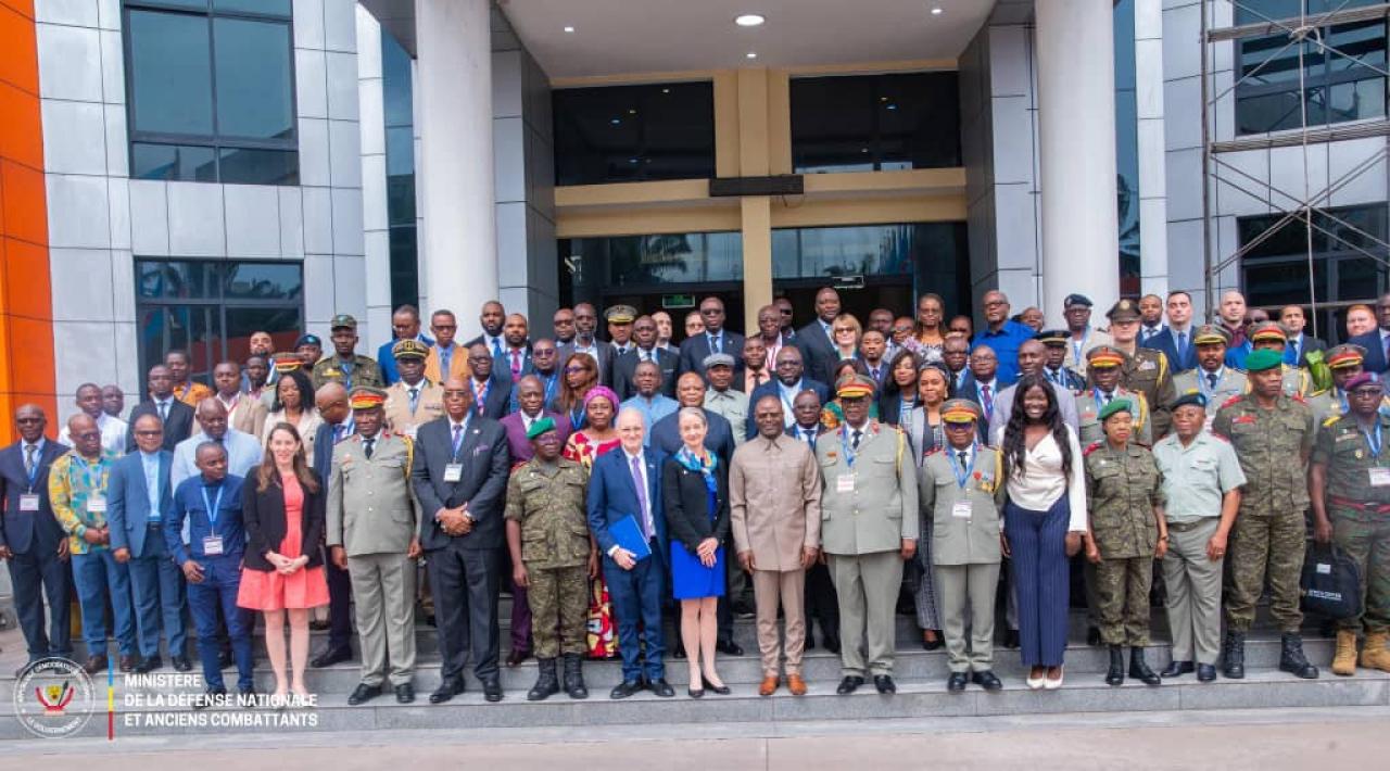 Les participants à l'atelier international ouvert par le VPM Guy KABOMBO MUADIAMVITA ce mardi 10 mars au CHESD
