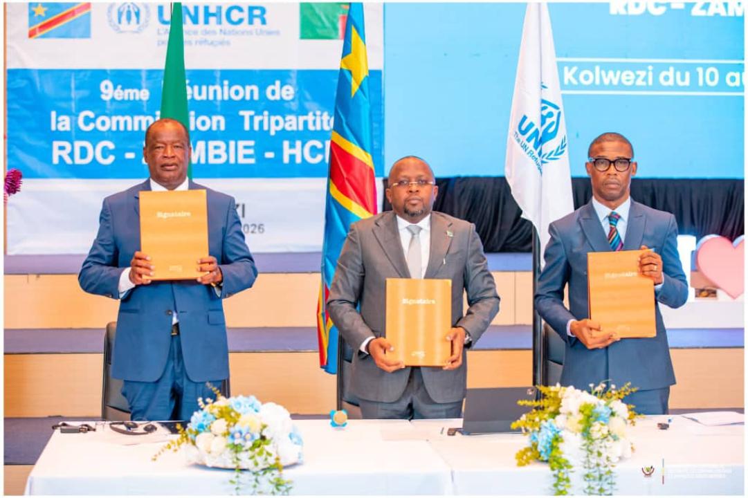 La RDC, la Zambie et le HCR actent la reprise du rapatriement volontaire des réfugiés congolais