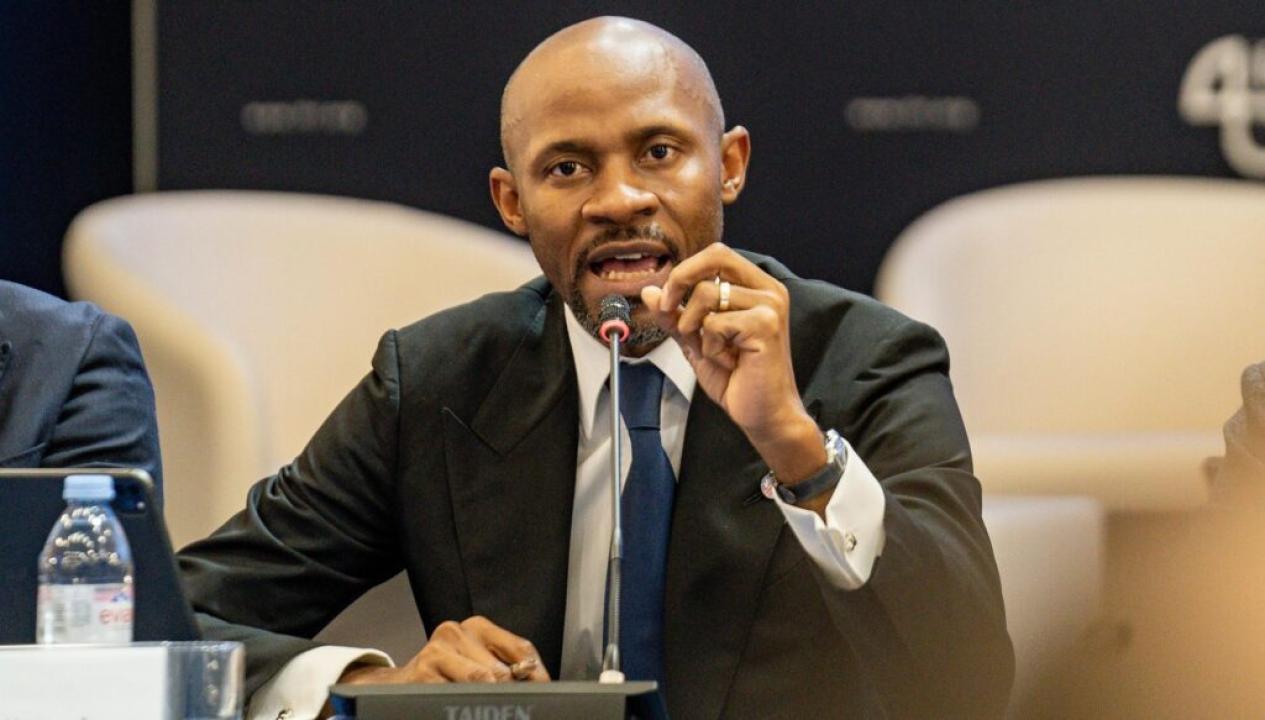 Le ministre de la communication et médias, porte-parole du gouvernement congolais, Patrick Muyaya