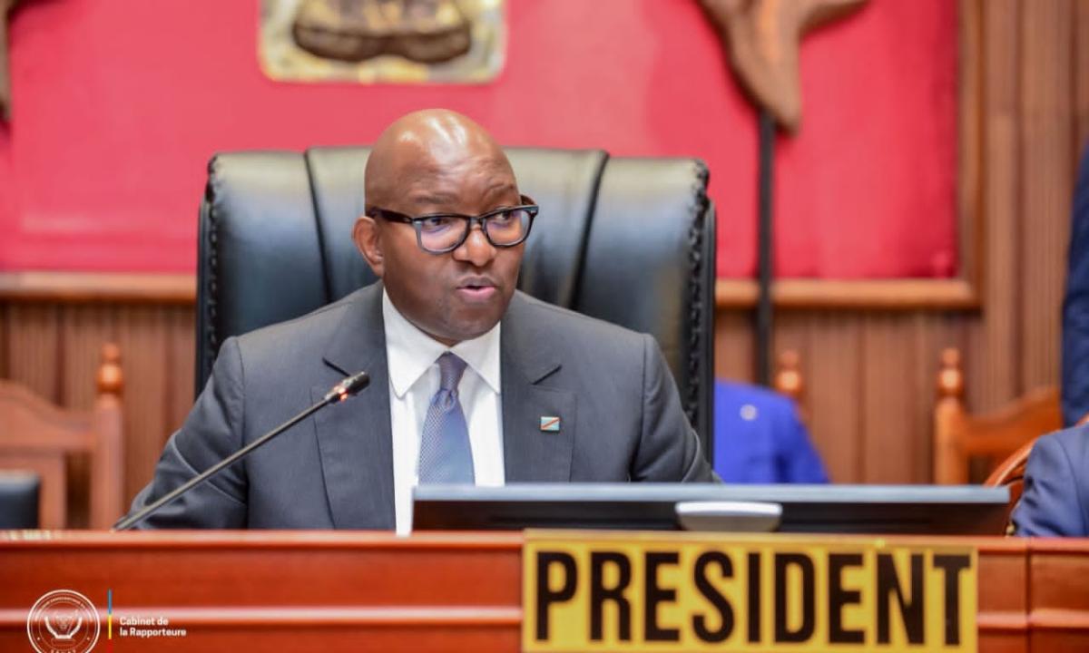 Le président du sénat RDC Jean-Michel Sama Lukonde [photo d'illustration]