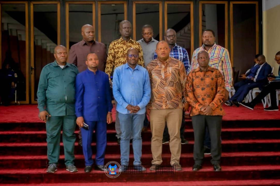 Les membres du caucus des parlementaires de la province d'Ituri