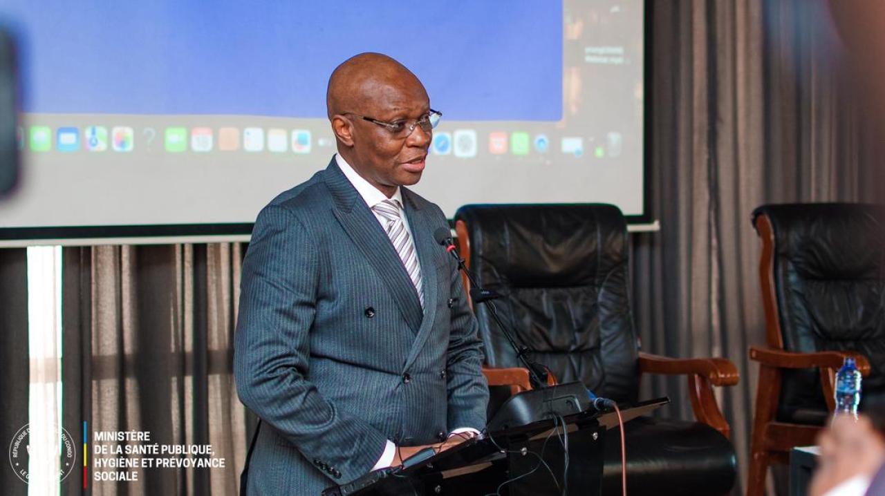Docteur Roger Kamba, ministre de la Santé, Hygiène et Prévoyance sociale