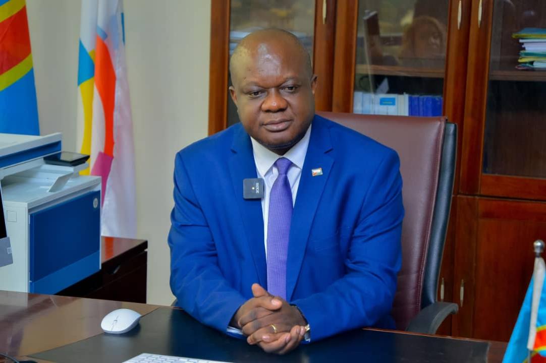 Le ministre délégué en charge de la Francophonie et de la diaspora congolaise Crispin Mbadu [photo d'illustration]