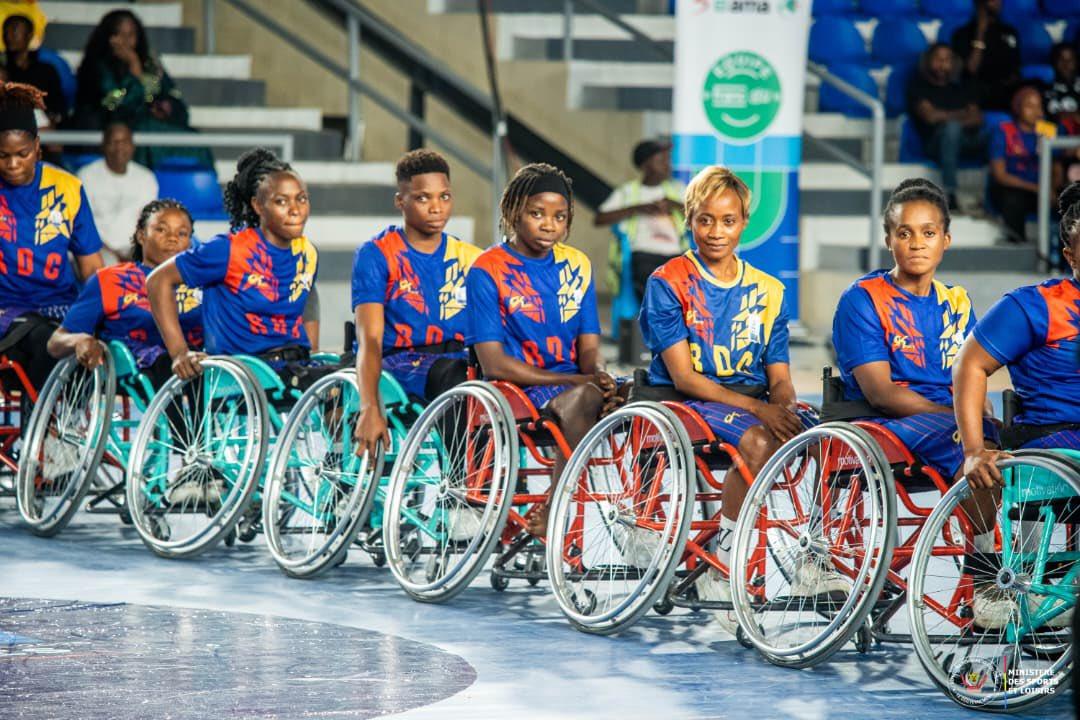 Les Léopards dames basketball sur fauteuil U25 sacrées championnes d'Afrique [photo d’illustration]