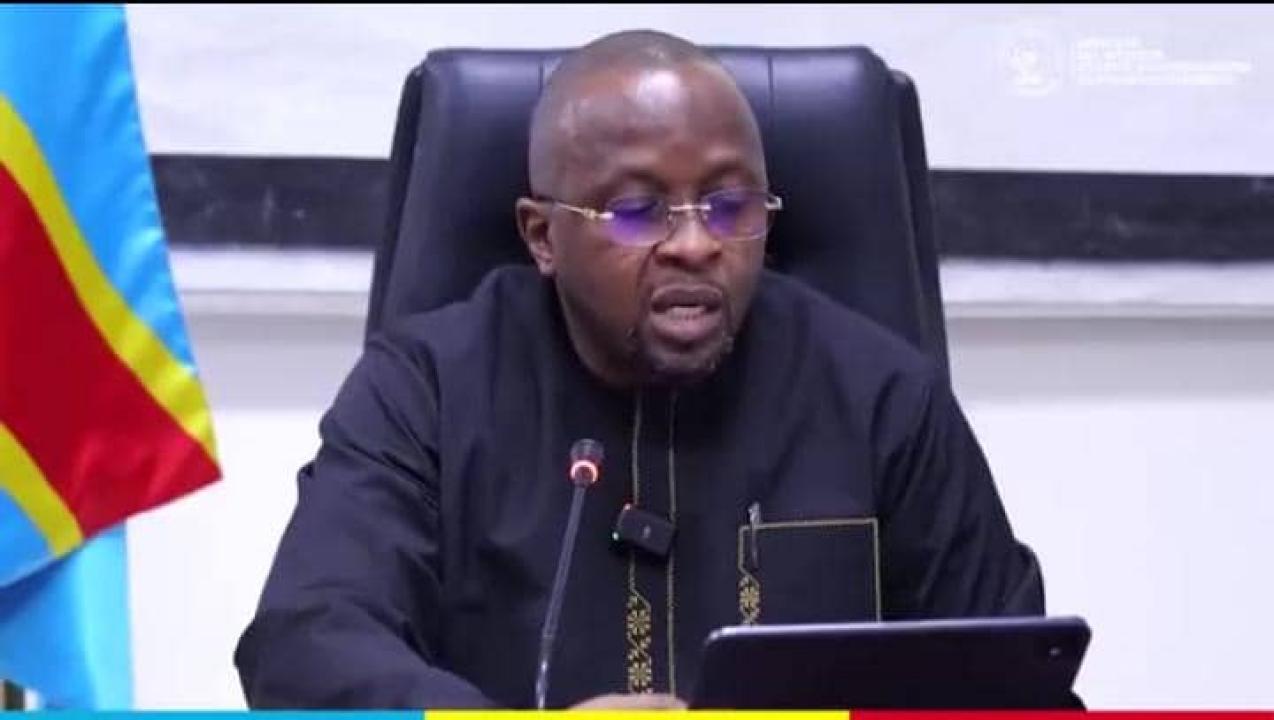 Le VPM de l'Interieur Jacquemain Shabani Lukoo