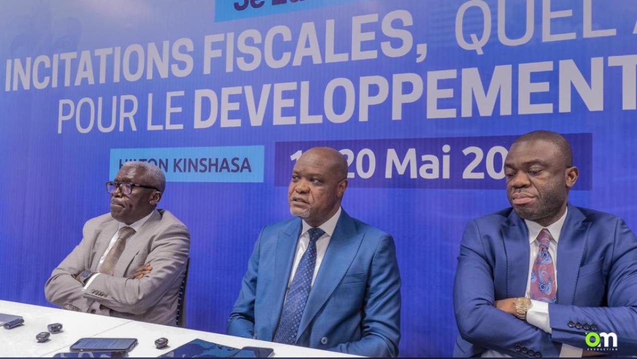 Dieudonné Ntumba Kasonga, conseiller fiscal au ministère des Finances, participant au lancement des travaux préparatoires de la troisième édition du Forum « DRC Tax Masolo »