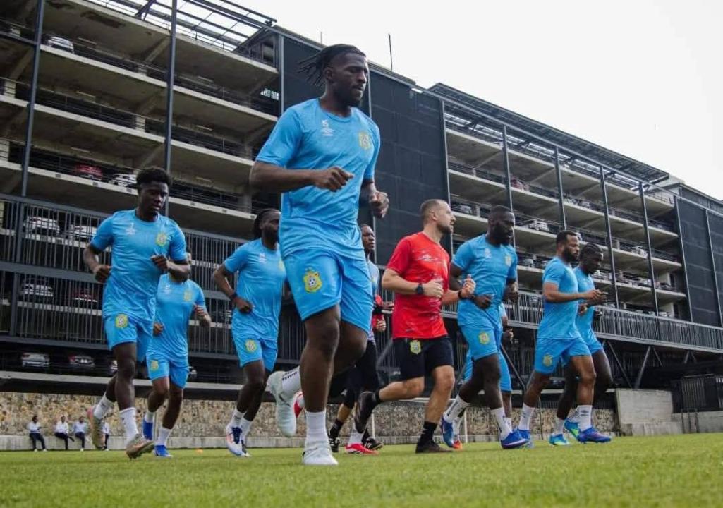 Quelques joueurs congolais lors d'une séance d'entraînement au Mexique [photo d'illustration]