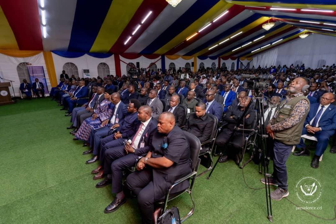 Les chefs des exécutifs provinciaux de la RDC lors de l’ouverture de la 13ème Conférence des Gouverneurs à Bandundu-ville