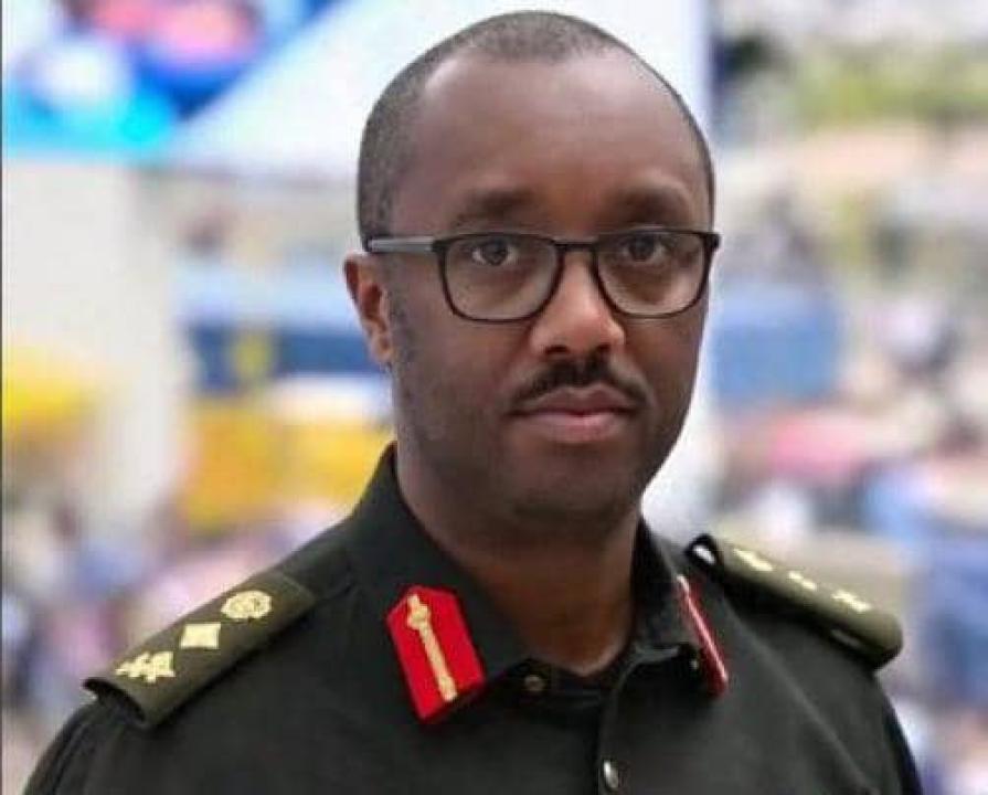 Colonel BAZATOHA Raoul, identifié comme l'officier venu au secours des agents soupçonnés d'intrusion à l'hôtel de Dénise Nyakeru Tshisekedi à Washington.