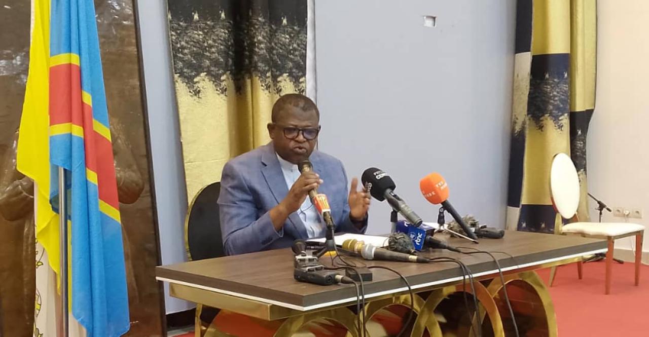 Monseigneur Donatien Nshole, Secrétaire général de la CENCO