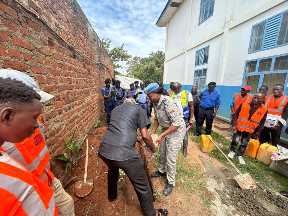 UNPOL lance les travaux de réhabilitation et de modernisation Le Commissariat urbain de la PNC à Beni