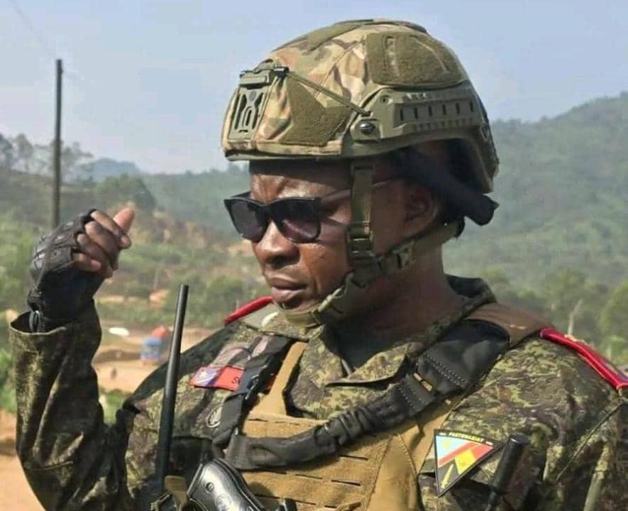 Le Gouverneur militaire du Nord-Kivu, le général-major Evariste Kakule Somo
