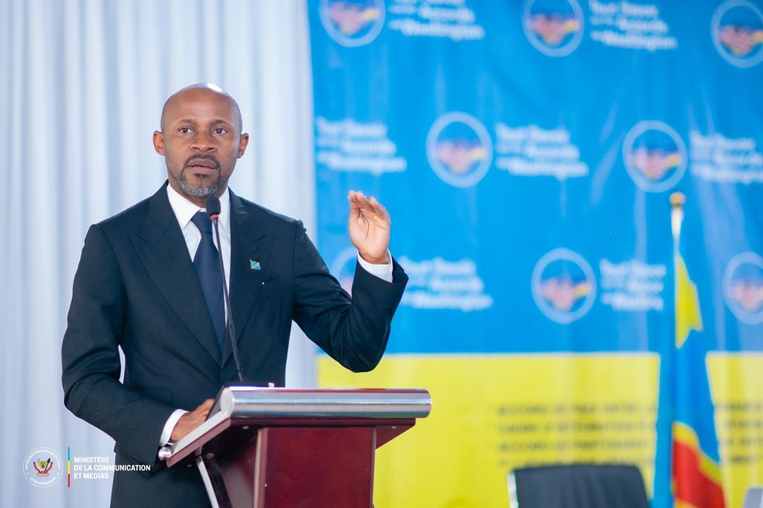 Le porte-parole du Gouvernement Patrick Muyaya [photo d'illustration ]