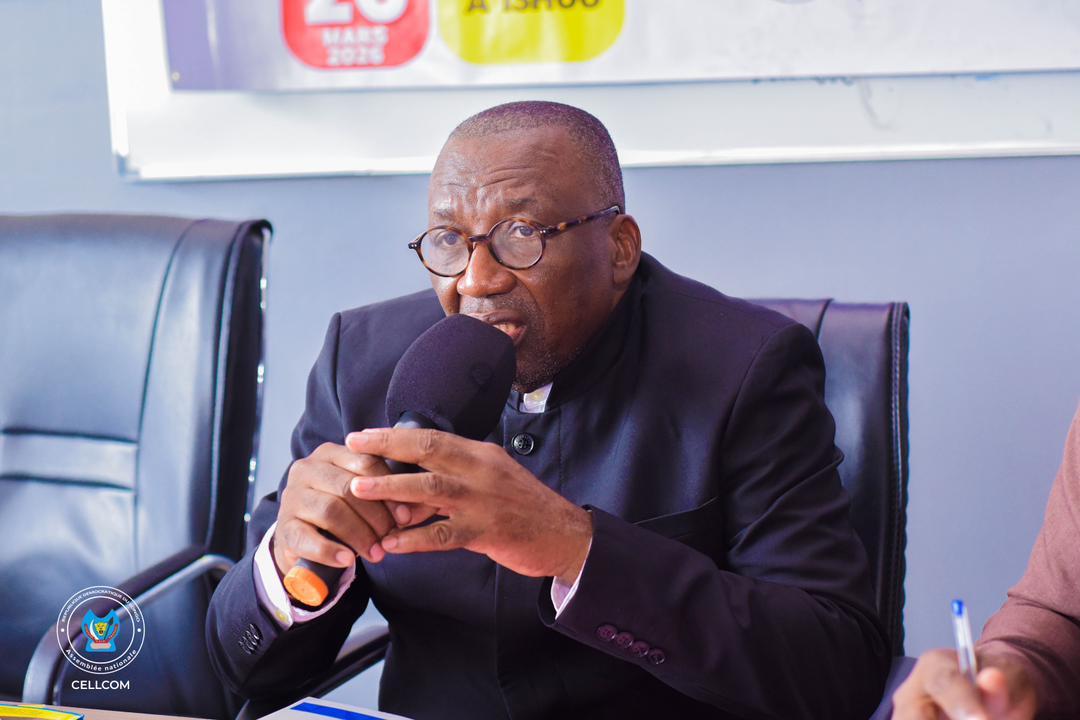 Le professeur Jacques Djoli Eseng'ekeli, rapporteur de l'Assemblée nationale de la RDC