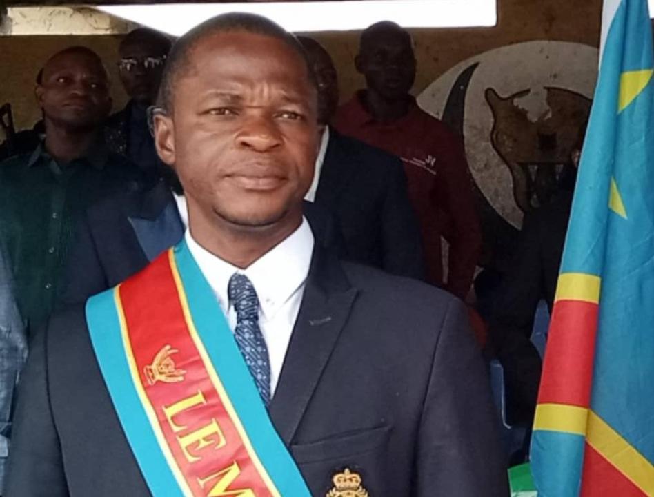 Louis Manga, maire de la ville de Lusambo [photo d'illustration]