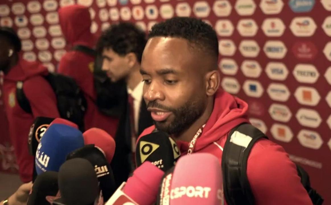 Cédric BAKAMBU lors d'une interview après un match avec les léopards [photo d'illustration]