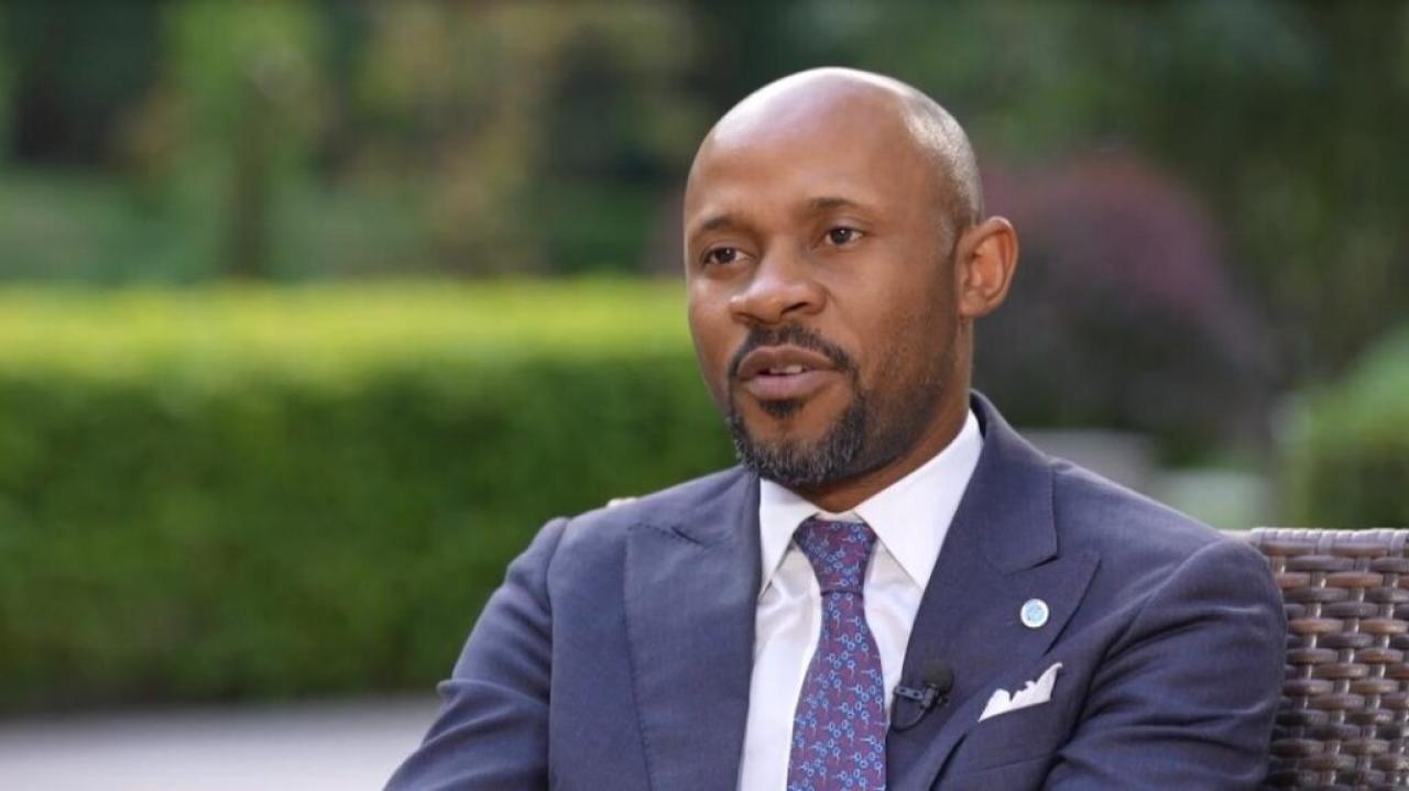 Patrick Muyaya, le ministre congolais de la Communication et des Médias en RDC