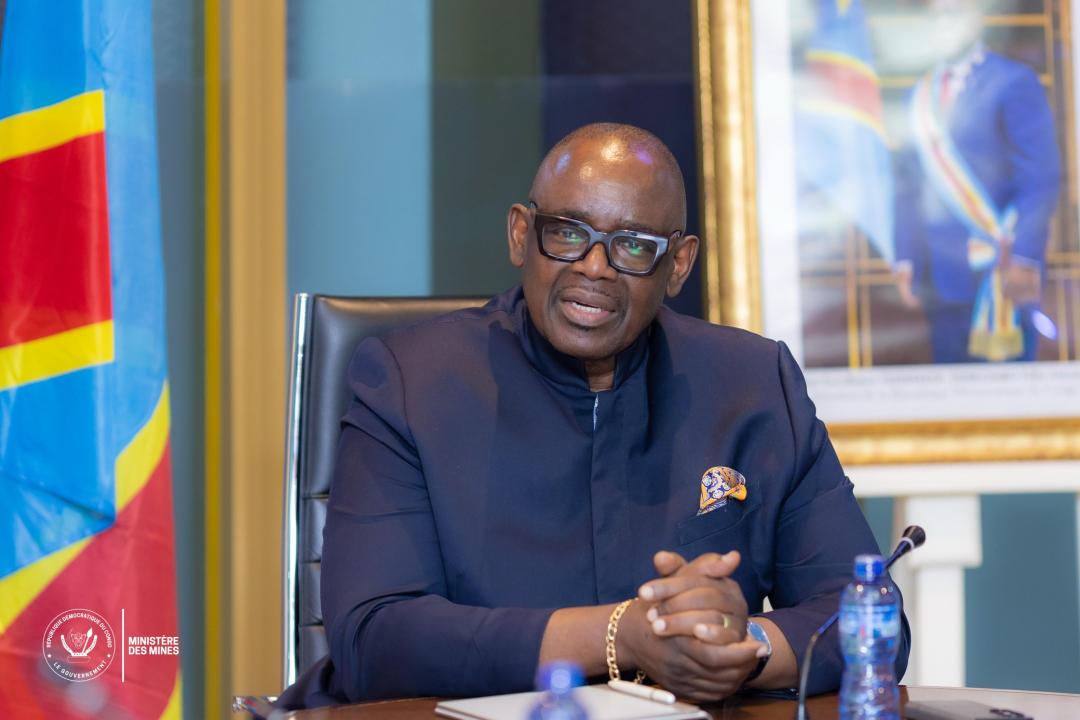 Louis Watum Kabamba,  ministre des Mines en RDC
