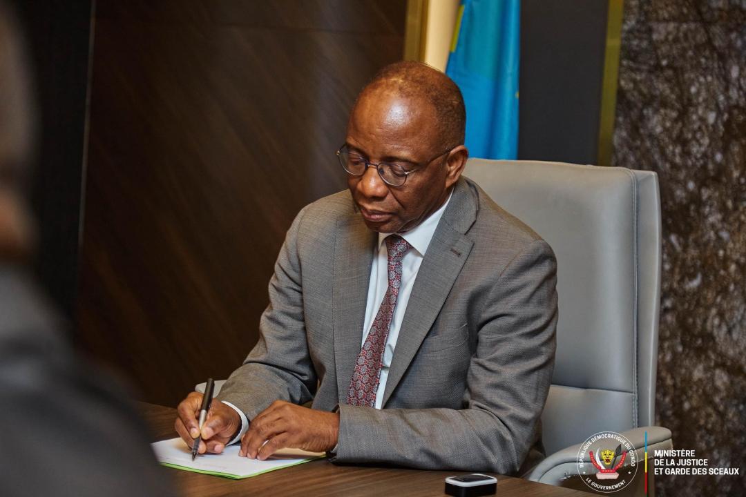 Guillaume Ngefa, ministre de la Justice et Garde des Sceaux en RDC