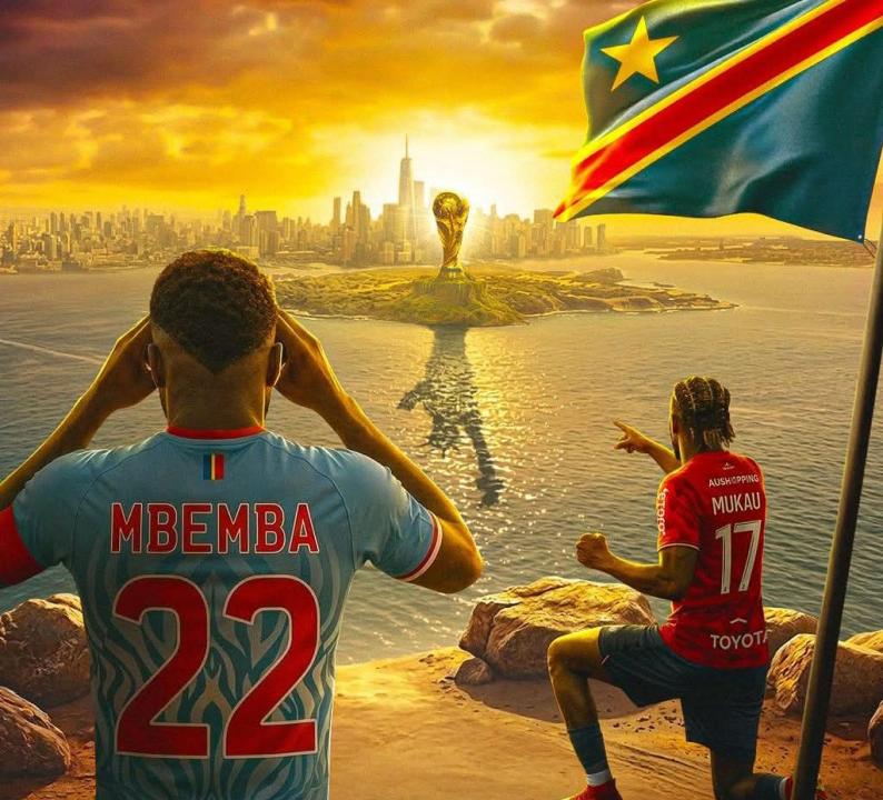 L'image générée par le compte officiel du club de Lille pour célébrer la qualification des léopards