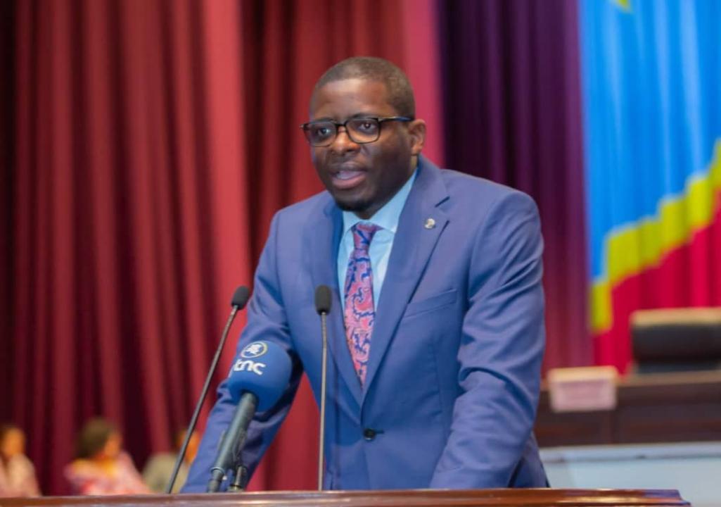 Le député national Éric Tshikuma