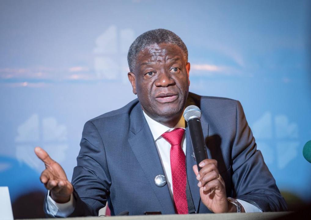 Le Prix Nobel de la paix Denis Mukwege  [photo d’illustration]