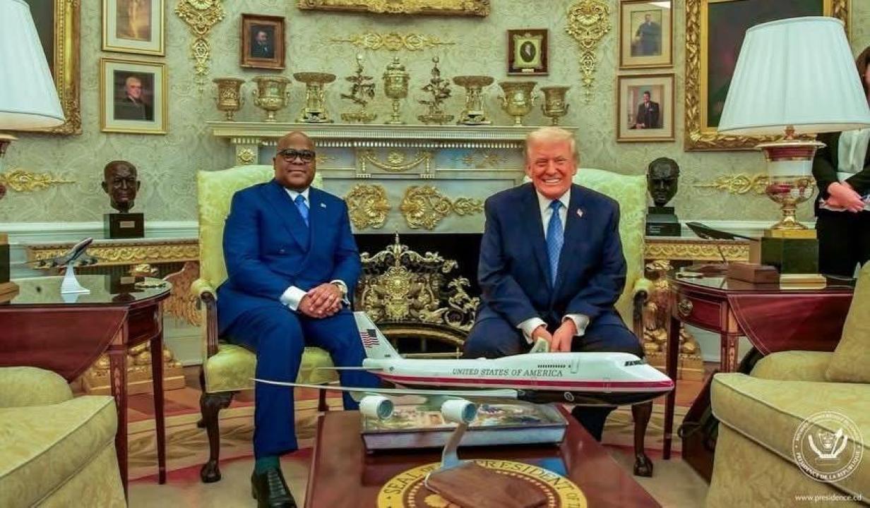 Rencontre entre Félix Tshisekedi et Donald Trump à la Maison Blanche [photo d’illustration]
