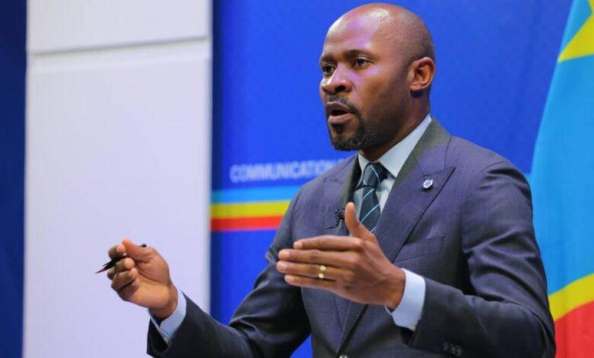 Le ministre de la communication et médias Patrick Muyaya [photo d'illustration]