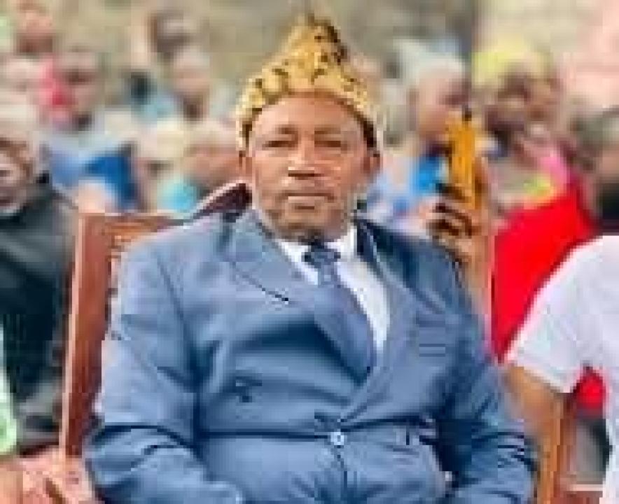 Kabumba Bangumya Janvier, chef de groupement Rusayu, en territoire de Nyiragongo