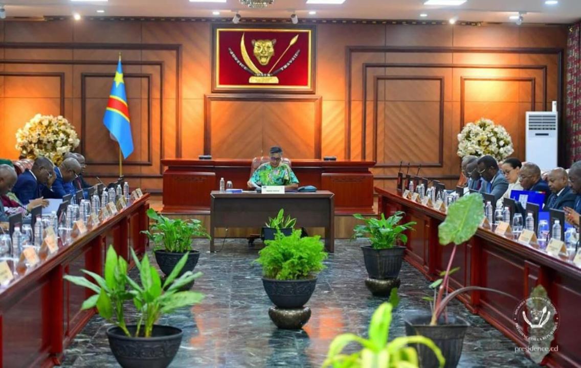 Les membres du gouvernement au cours du conseil des ministres [photo d'illustration]