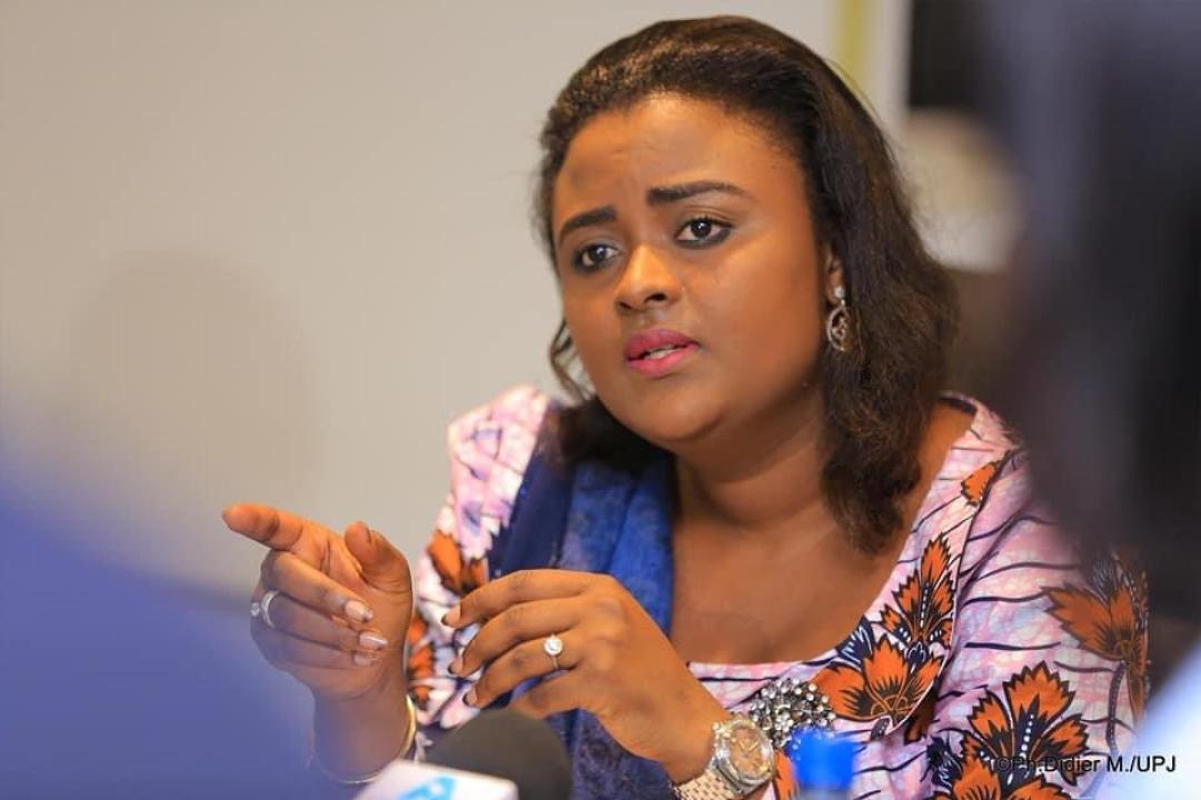 Francine Muyumba, ancienne sénatrice et membre du PPRD de Joseph Kabila