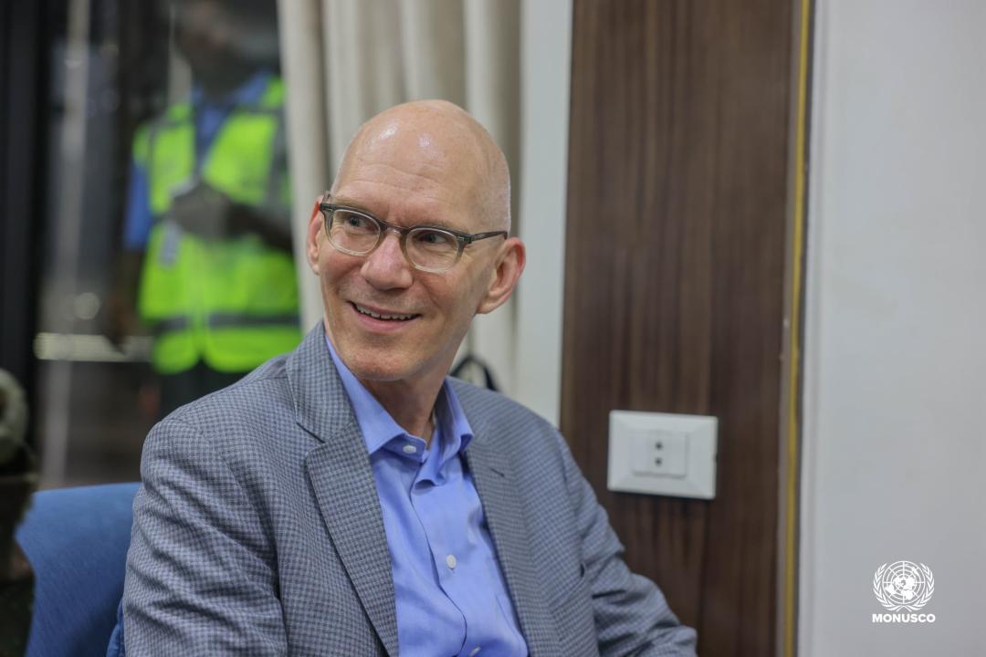 James Swam, nouveau patron de la MONUSCO en RDC