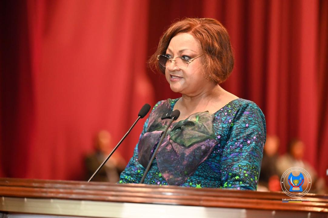 La députée nationale Marie-Claire Kengo Wa Dondo