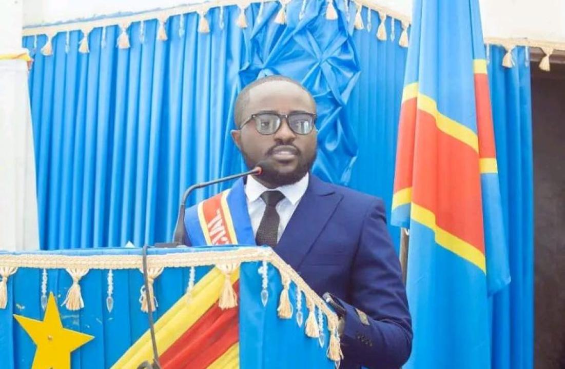 Jordan Mugisha Kisembe, président du Parlement des Jeunes du Nord-Kivu