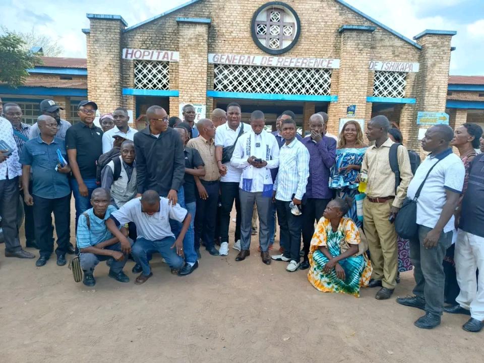 Photo illustrant l’exaspération du personnel de santé le jour du déclenchement de la grève.