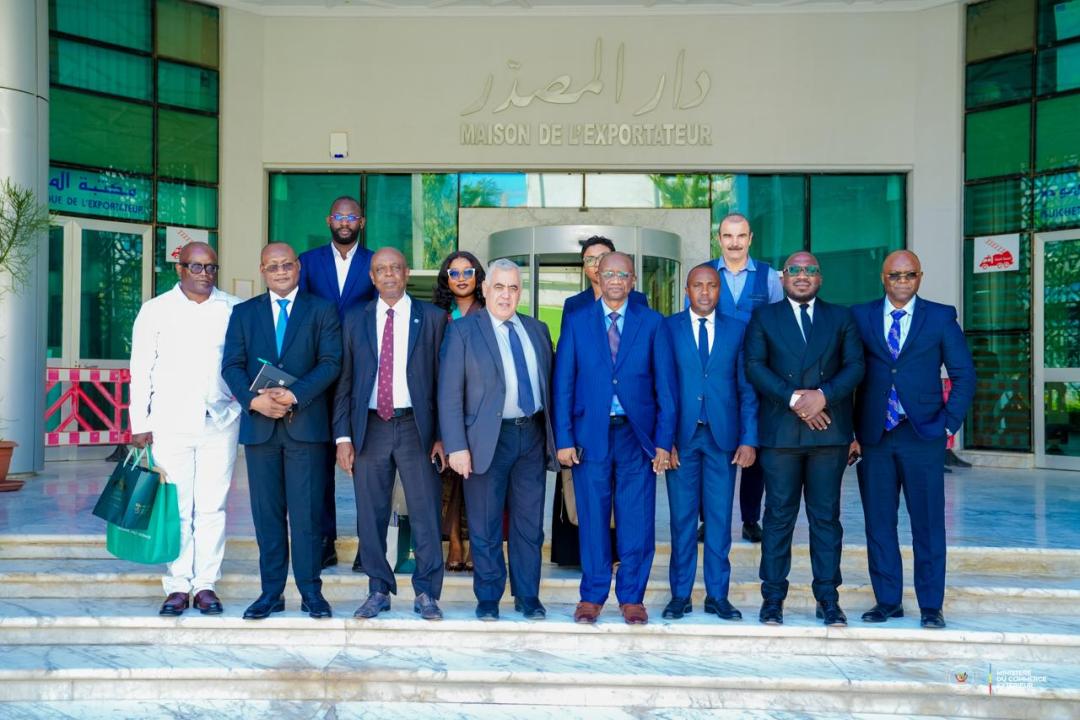 Des experts du ministère du Commerce extérieur et opérateurs économiques congolais en mission de service à Tunis