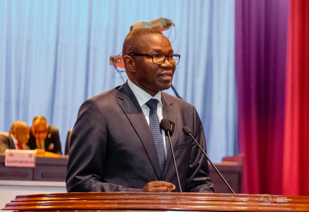Julien Paluku Kahongya,  ministre du Commerce extérieur en RDC