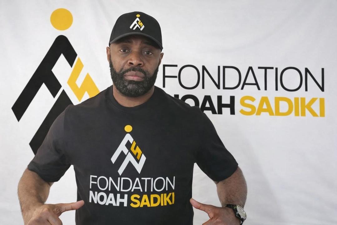 Francis Sadiki, responsable de la fondation "Noah Sadiki"