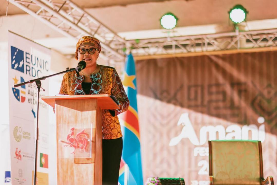 La Première Ministre, Cheffe du Gouvernement de la RDC, Judith Suminwa