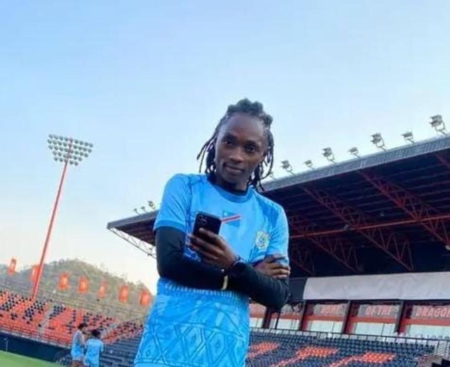 Une joueuse de l'équipe nationale de la RDC au stade de Ratchaburi en Thaïlande. [Photo d'illustration]