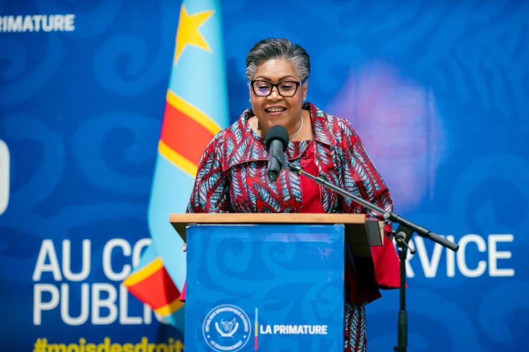 Judith Suminwa,  Première Ministre de la RDC