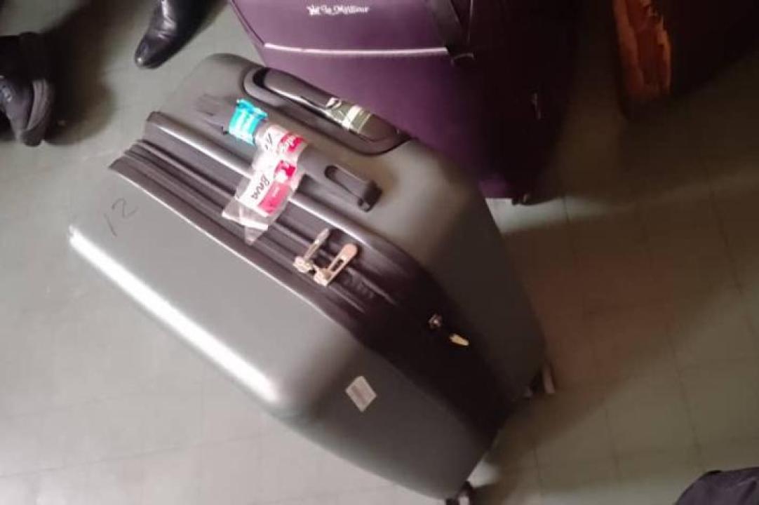 Les valises d'argent saisis par les services à l'aéroport de N'djili [photo d'illustration]