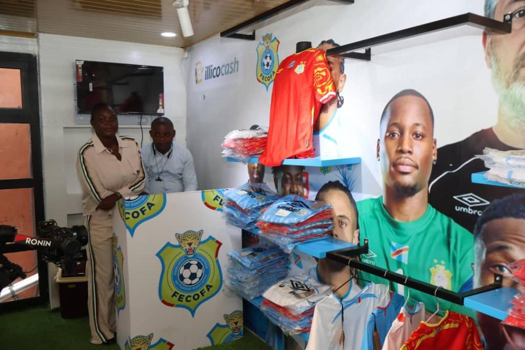 La Boutique du football ouverte ce lundi à Kinshasa