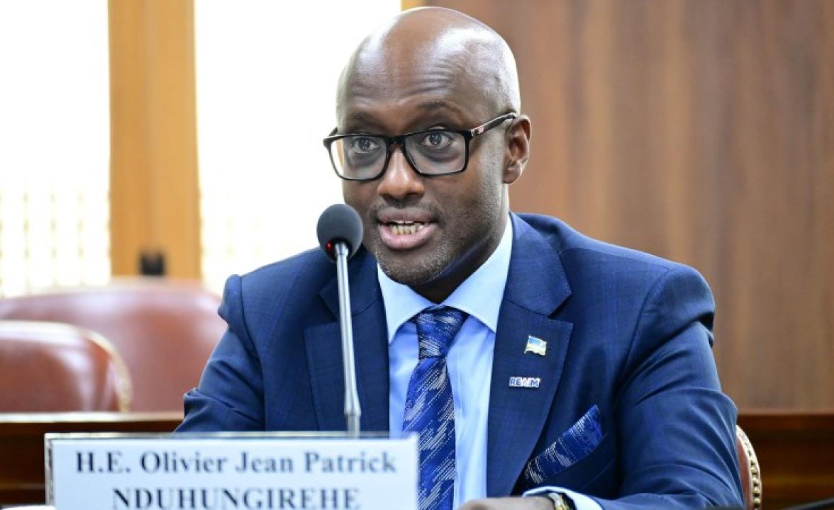 Olivier NDUHUNGIREHE, Ministre rwandais des affaires étrangères [photo d'illustration]