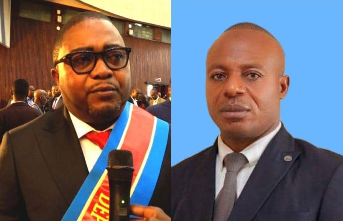 Les députés AFDC-A : Cizungu Ntaboba Landry et Placide Wenda Mukagwa