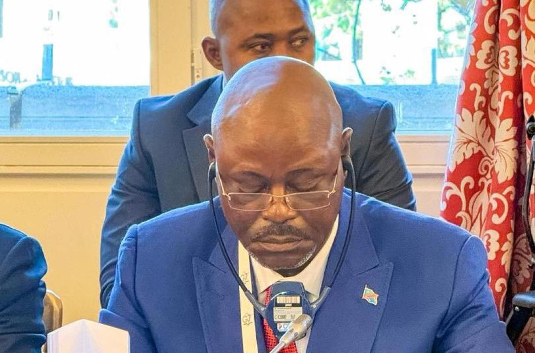 Le VPM de la Défense en RDC, Guy Kabombo Muadiamvita