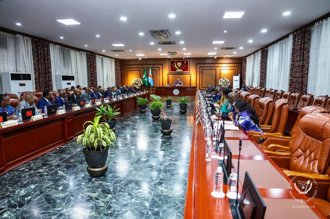 Les membres du gouvernement au cours du conseil des ministres [photo d'illustration]